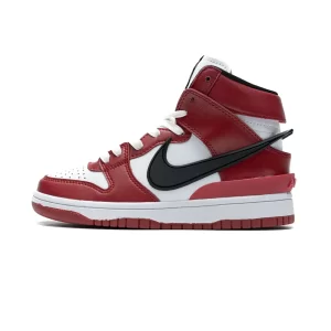 Ambush x Nike Dunk High Varsity Red Black Logo CU7544-102