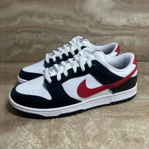Dunk Low Retro “Red Swoosh Panda” Black/University Red FB3354-001