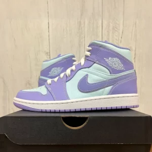 Air Jordan 1 Mid GS ‘Purple Pulse’ 554725-500
