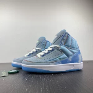 J. Balvin x Air Jordan 2 Retro Celestine Blue DQ7691-419
