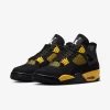 Air Jordan 4 Retro 'Thunder' Black/Tour Yellow 2023 DH6927-017 - Image 4