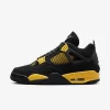 Air Jordan 4 Retro ‘Thunder’ Black/Tour Yellow 2023 DH6927-017