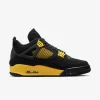 Air Jordan 4 Retro ‘Thunder’ Black/Tour Yellow 2023 DH6927-017