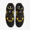 Air Jordan 4 Retro ‘Thunder’ Black/Tour Yellow 2023 DH6927-017