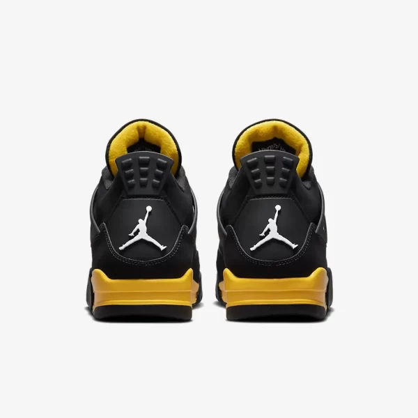Air Jordan 4 Retro ‘Thunder’ Black/Tour Yellow 2023 DH6927-017