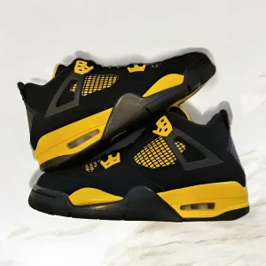 Air Jordan 4 Retro Thunder (2023) GS Yellow-Black 408452-017
