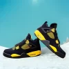 Air Jordan 4 Retro ‘Thunder’ Black/Tour Yellow 2023 DH6927-017