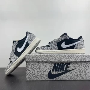 Air Jordan 1 Retro Low OG ‘Black Cement’ CZ0790-001
