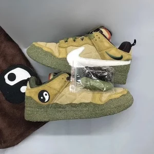 CPFM x Nike Dunk Low ‘Tan Mossy Green’ DM0430-700