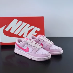 Dunk Low ‘Triple Pink’ DH9765-600 Kids Sneakers (GS)