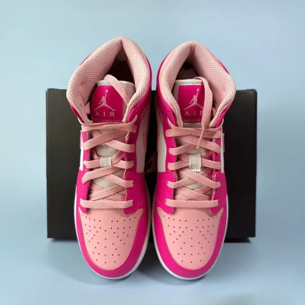 Air Jordan 1 Mid ‘Fierce Pink’ FD8780-116 Kids Sneakers (GS)