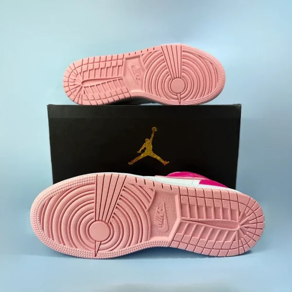 Air Jordan 1 Mid ‘Fierce Pink’ FD8780-116 Kids Sneakers (GS)
