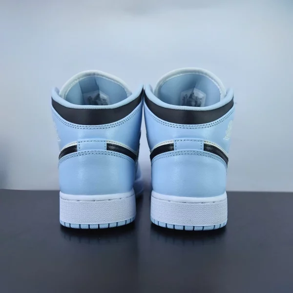 Air Jordan 1 Mid ‘Ice Blue’ 555112-401 (GS) Kids Shoes
