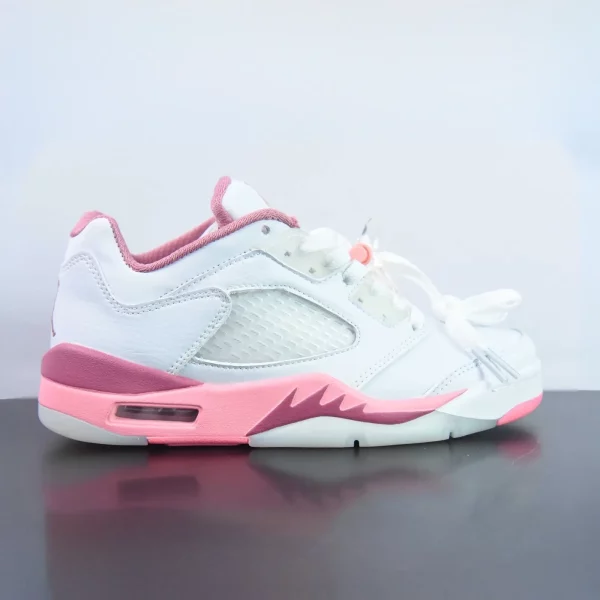 Air Jordan 5 Retro Low ‘Crafted For Her’ Desert Berry DX4390-116 (GS)