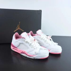 Air Jordan 5 Retro Low ‘Crafted For Her’ Desert Berry DX4390-116 (GS)