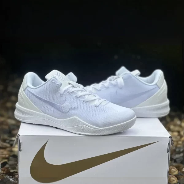 Nike Kobe 8 Protro “Halo” FJ9364-100 White Shoes